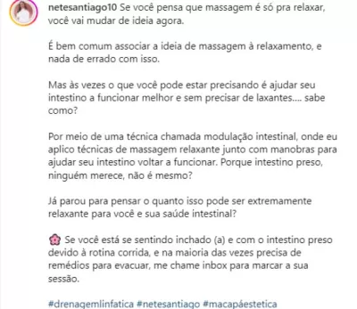 Produção de conteúdo para instagram